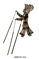 藏品(皮影戲偶—武淨)的圖片